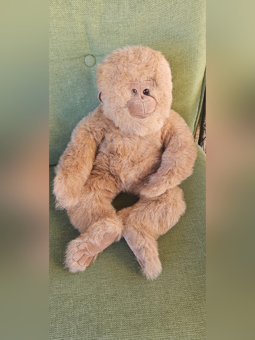 Vintage 1985 GUND Darwin Orangutan Monkey Plush Collectors Classics Limited